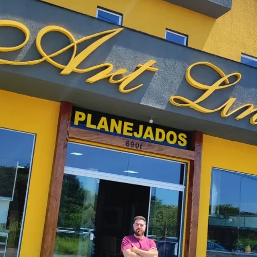 Fachada da ArtLine Móveis Planejados em Peruíbe